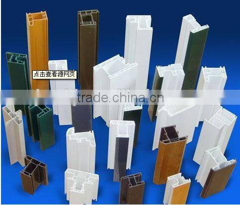 China supplier UPVC/PE/PP wood profile extrusion manufacturers machine