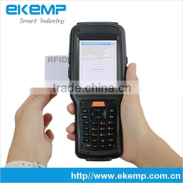 Intelligent Handheld Terminal with GPRS,WIFI,Barcode Scanner,RFID Reader,GPS,Fingerprinter Optional for Clothing (X6)