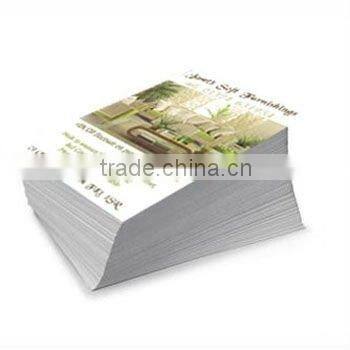 folded flyer leaflet brochure
