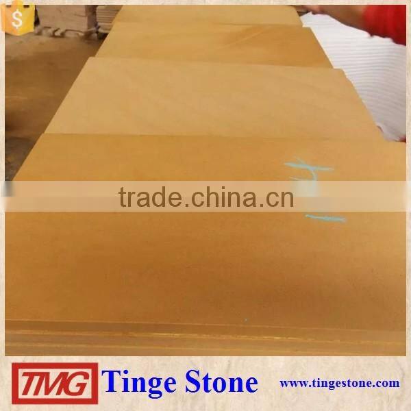 Chinese Yellow Sandstone Wall Tiles For Decoration