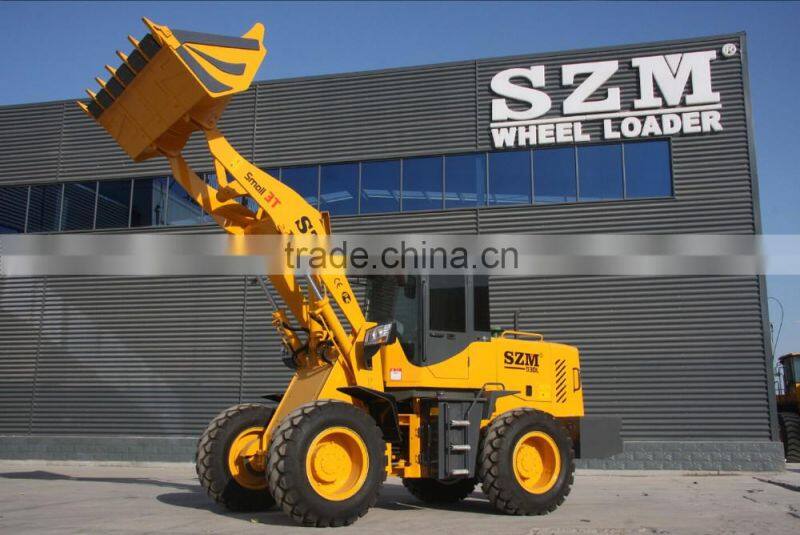 SZM wheel loader small 3 tons