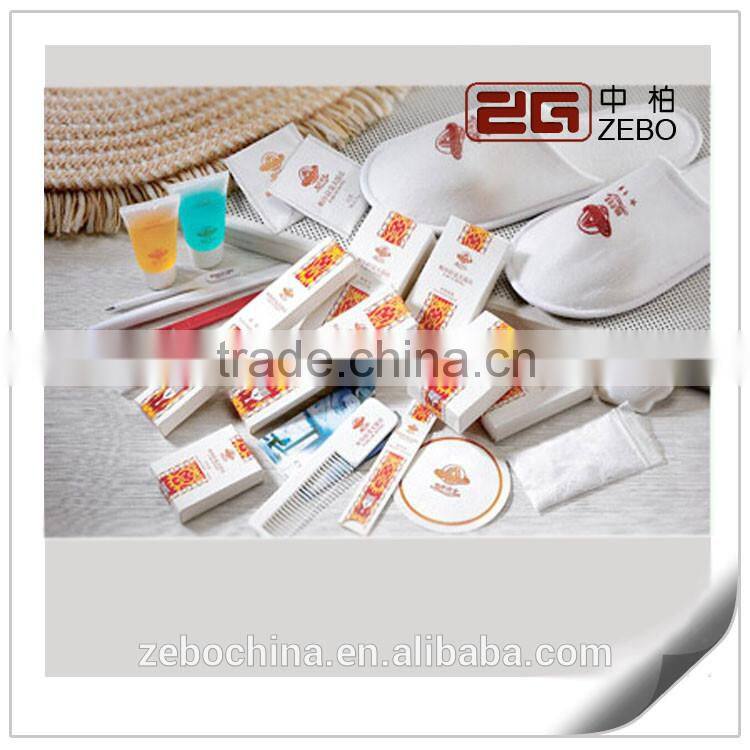 Cheap wholesale disposable eco-friendly hotel amenity set