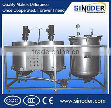 Hot sale oil refinery equipment/cooking oil refinery with good quality