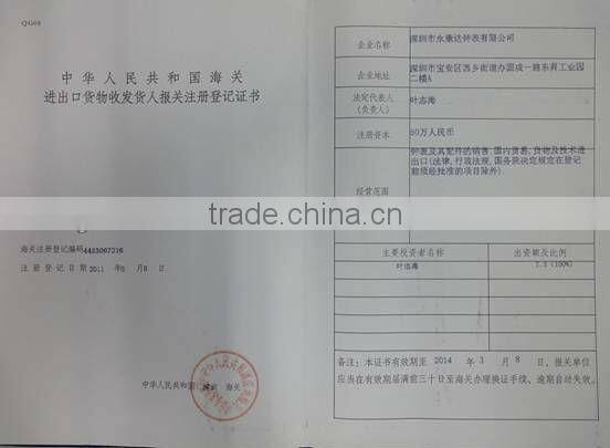 two time zone leather watches from China