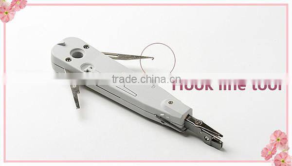 Network keystone jack IDC or rj45 110 punch down tool