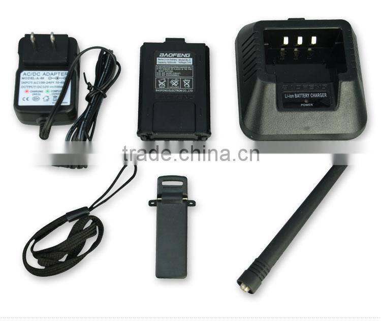 Green color Original BAOFENG handheld uv-5r dual band walkie talkie with CE FCC Certificate