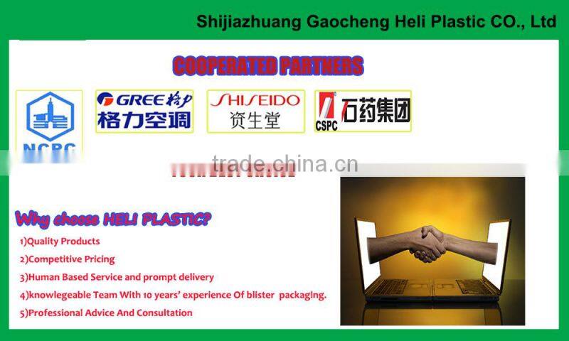 Black high quality electronic plastic tray insert