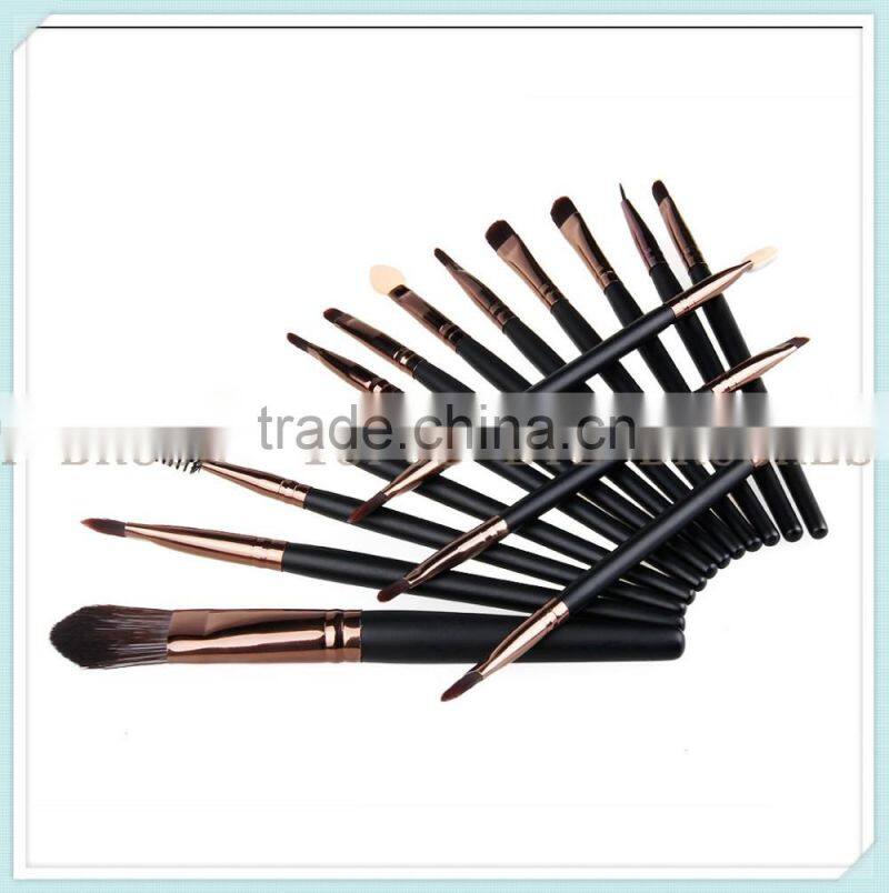 Professional 15pcs Makeup Brushes Set EyeShadow Eyeliner Eyebrow CosmeticTool Kits Make up Powder Foundation Lip Blending Brush