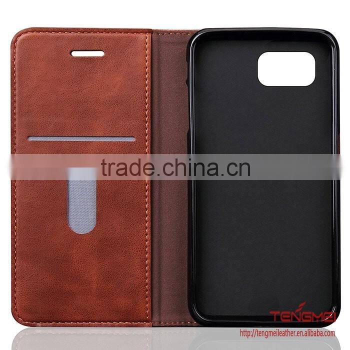 Premium PU magnet buckle cover case for samsung galaxy note 7