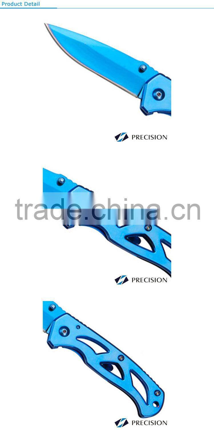 3cr13 Stainless Steel Survival Knife Blue stainless steel knife