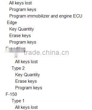 OBDSTAR F-100 M-azda/F-ord Auto Key Programmer No Need Pin Code Support New Models and Odometer