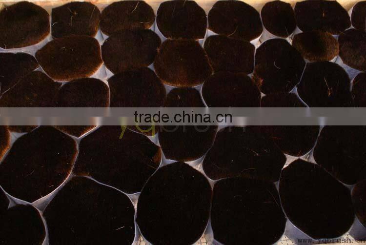 38-89mm dyed goat hair 020 for cosmetic use