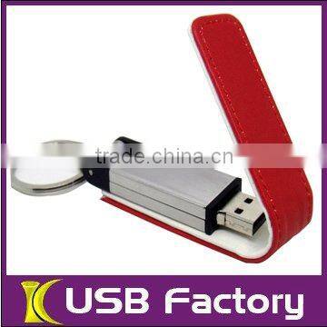 Leather USB Flash stick 8GB