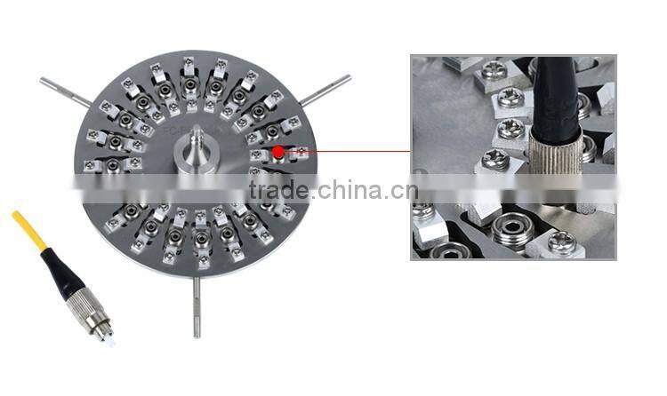 Senko polishing machine APC-8000 20 connectors a time polish jig