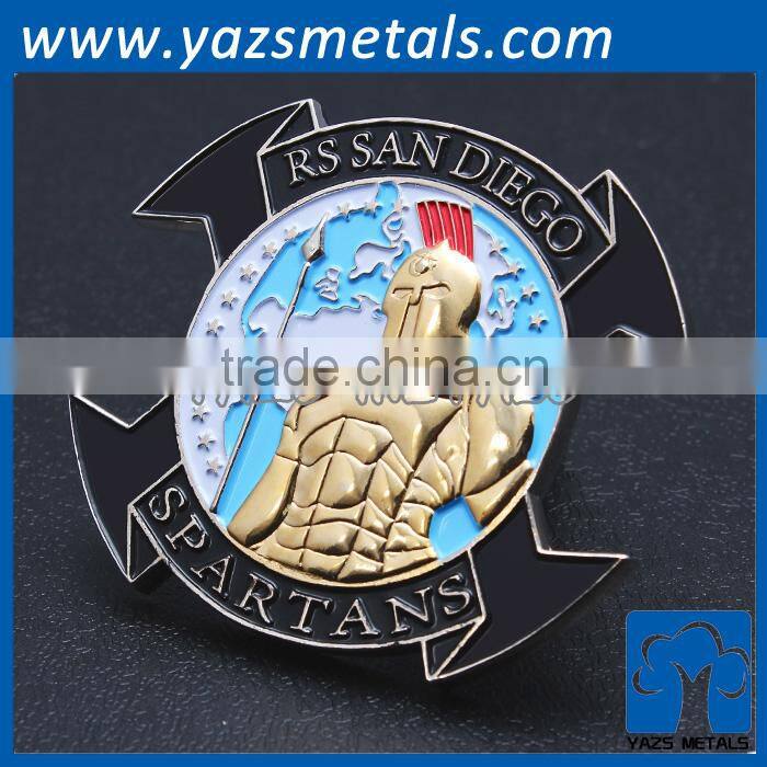 custom brass metal gift coin for collector