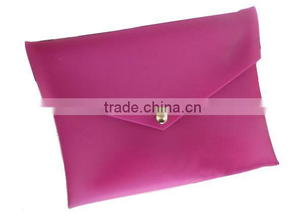 brand ladies plastic envelope bag