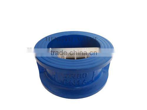 Hot Sale PN10/PN16 Cast Iron/Ductile Iron Water & Gas Control Wafer Check Valve