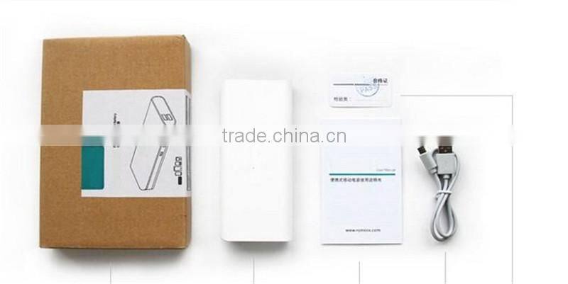 10400mah high quality led torch light portable power bank