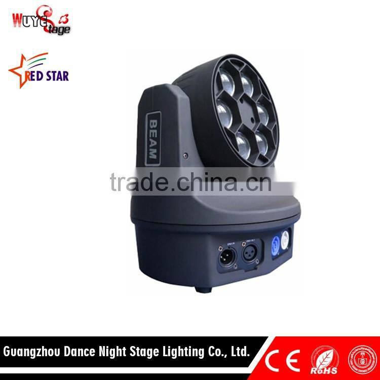 Best Selling Products LED Light 6PCS LED Mini Beam Moving Head Light Stage Light