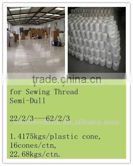 christmas discount plastic cone sewing thread 62/3