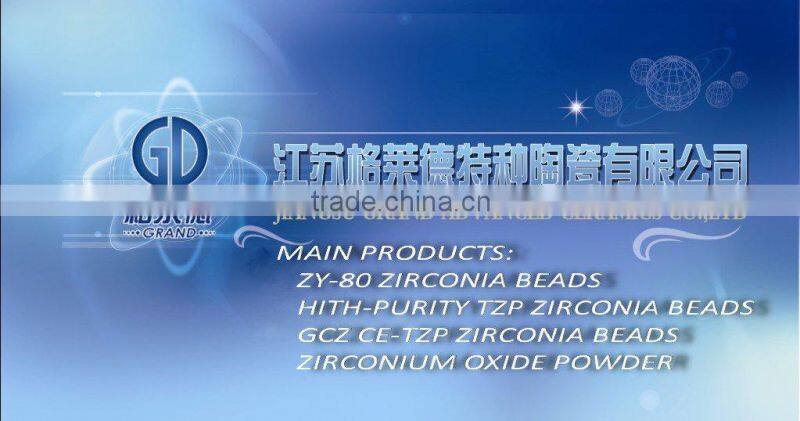95% zirconia grinding media ball