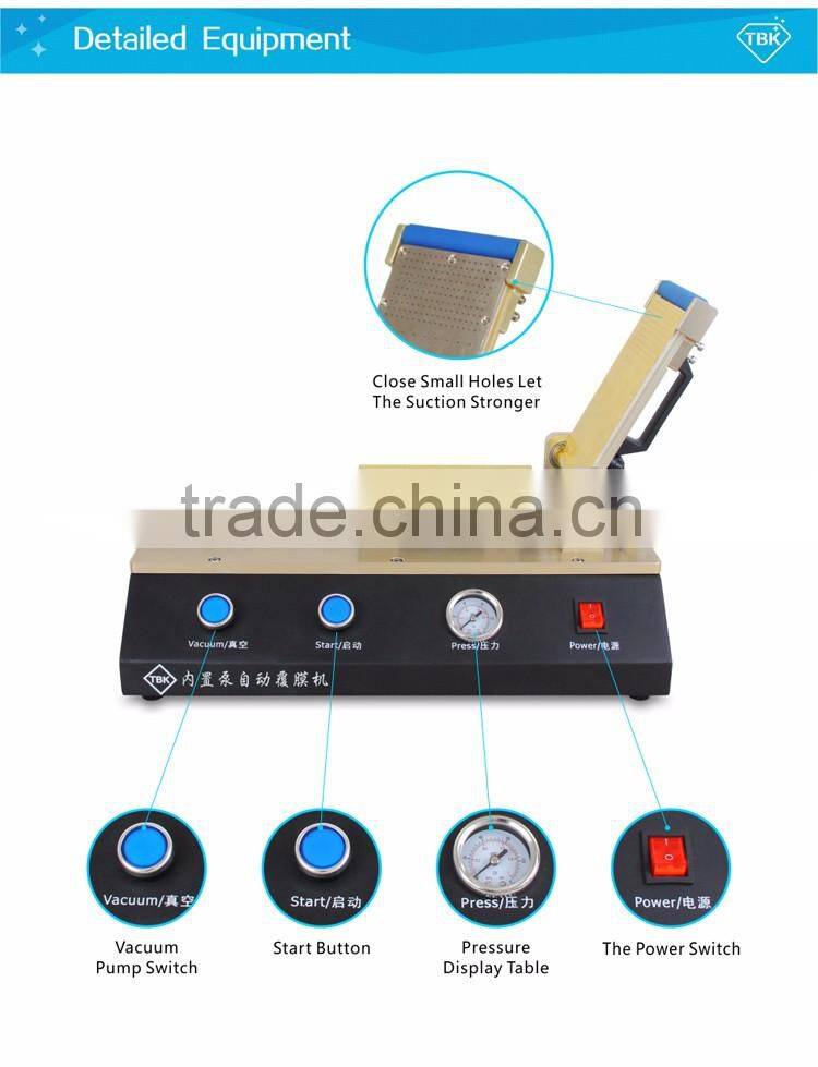 Full set LCD Screen Repair Machine 5 In 1 LCD Separator + 3 In 1 OCA Machine +5 In 1 Vacuum Laminating Machine