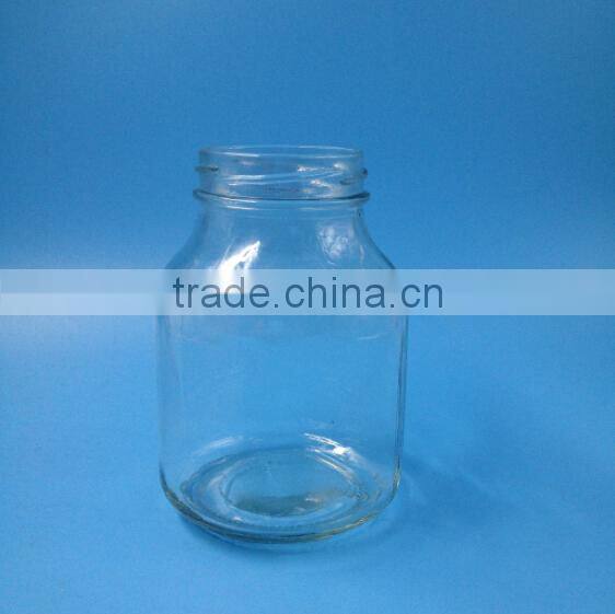 650ml tissue culture plant glass bottle ,cultivating plants in glass bottles, glass storage jar