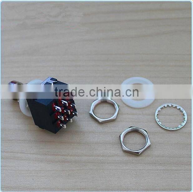 Chengdu factory outlet 3pdt 9 pins Foot switch