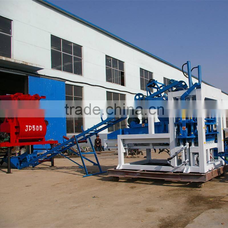 small hydraulic paver making machine QT4-20 brick paving machine brick making machine south africa