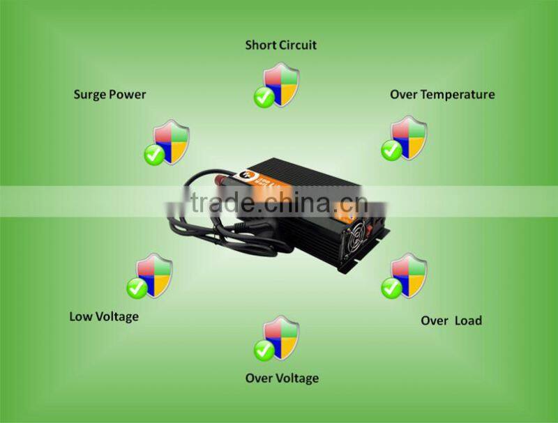 1500W Auto Car Vehicle Power Inverter DC 12V To AC 220V Charger Battery USB