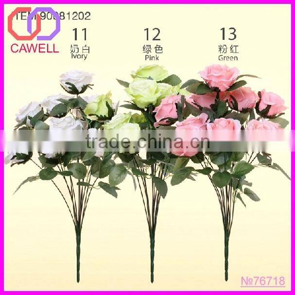 yiwu wholesale silk peony decorative artificial flower