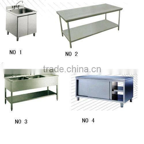 Stainless Steel Food Prep Worktable with Wheel