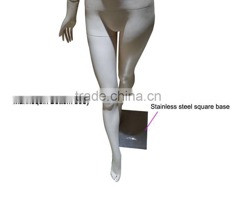 Fashion retail shop custom glossy bust torso female mannequin