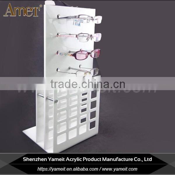 China factory custom shape clean acrylic eyewear display cabinet