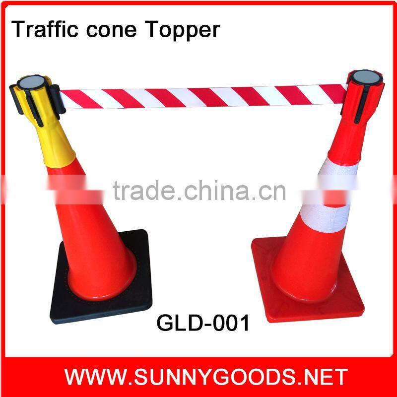 3 meters retractable barrier tape traffic cone belt