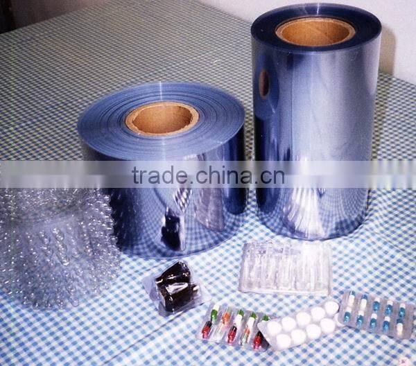 clear RIGID PVC with bluish pharmaceutical blister packaging Viet Nam