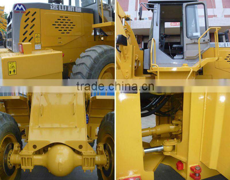 Wheel loader 3t , used wheel loader at block makin machine for brick machine