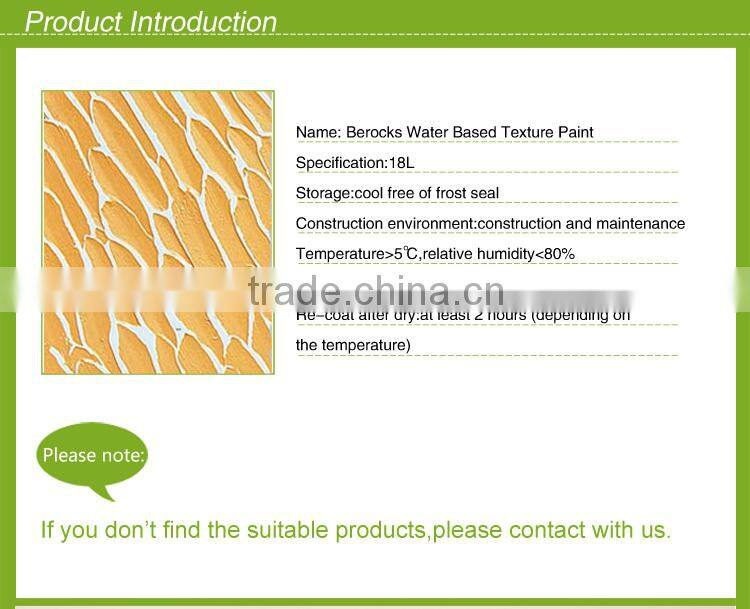 outdoor textured paint wall finish/stone paint primer made in china