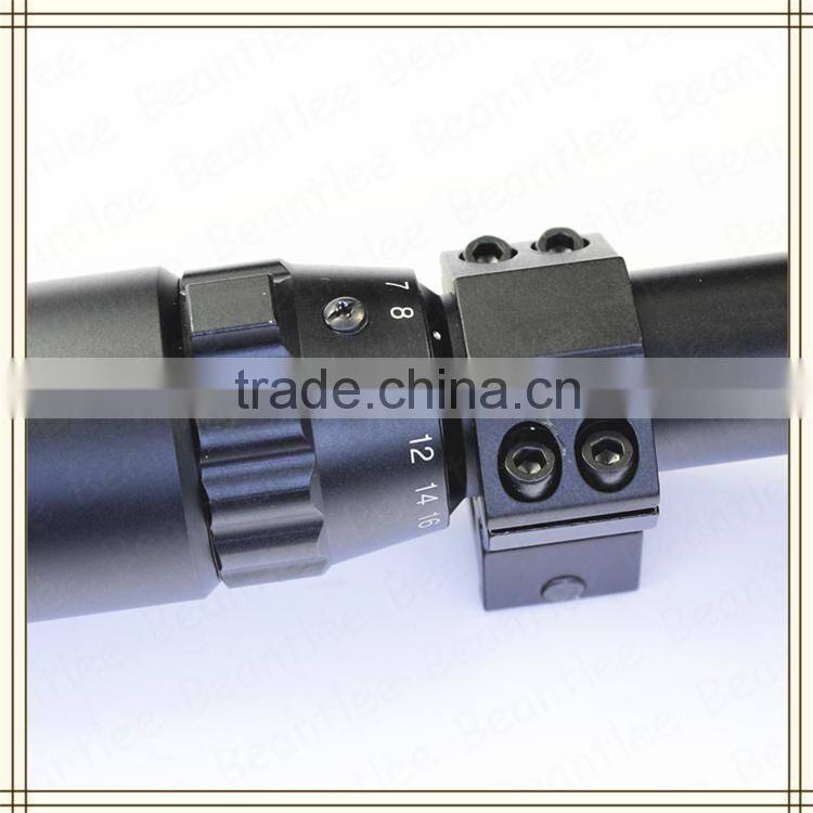 3 levels illuminated objective lens parallax correction, fast focus and beauty scope