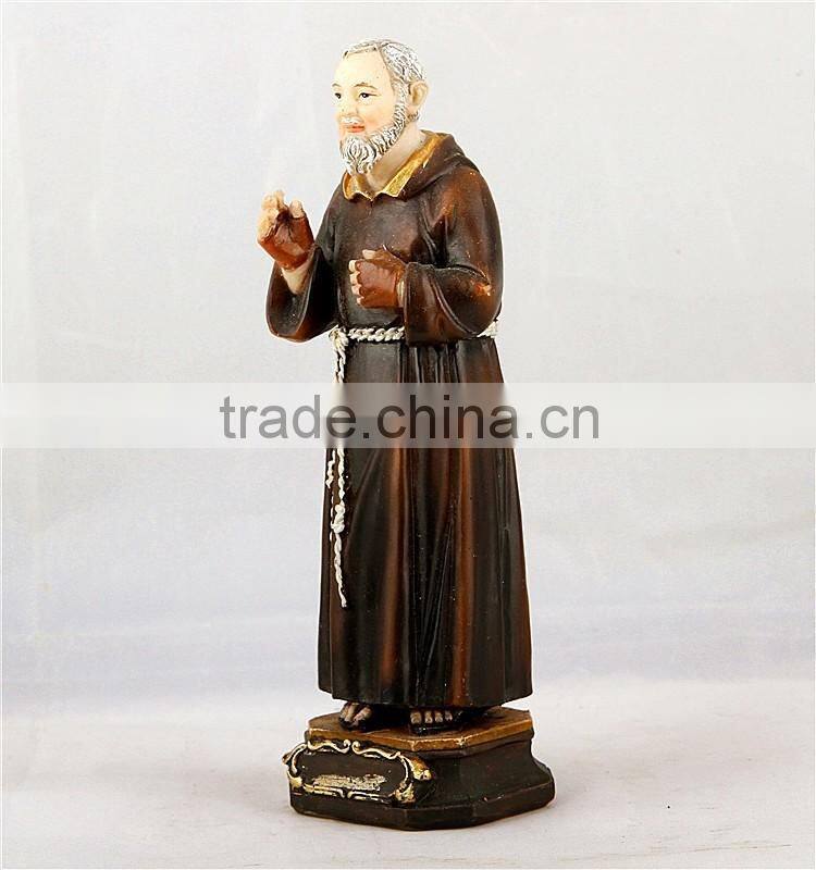 St Saint Francis Statue catholic figure religious figurine