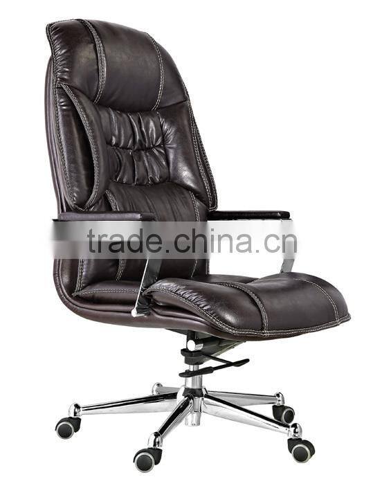 high back office furniture with aluminium arms AB-121
