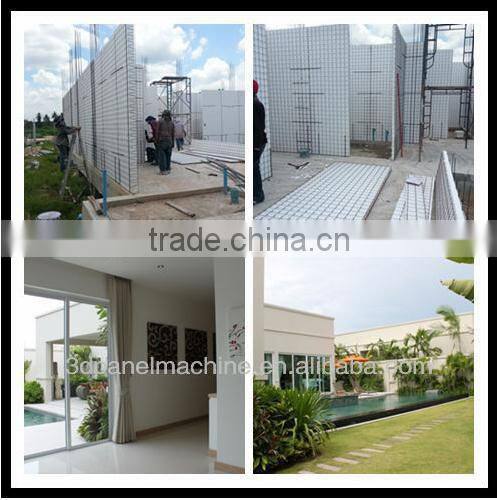 Polystyrene wall panel machine