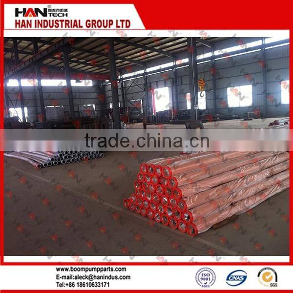 Delivery pipe concrete pump DN125*3M double wall pipe for concrete