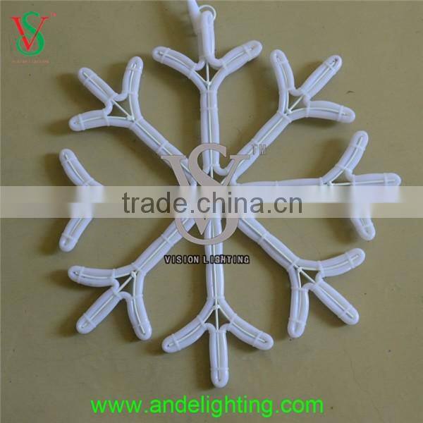 Christmas 2D motif holiday lighting led snowflake shape light