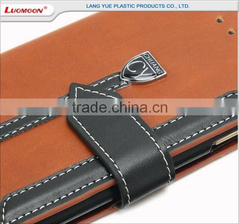 business mobile phone leather case for iphone 5 6 7 s plus