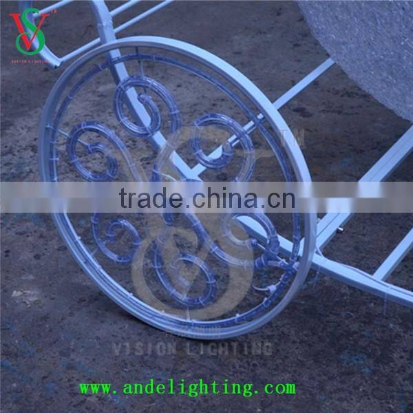 Shopping center acrylic running horse christmas decorative light