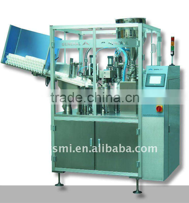 ointment filling and sealing machine