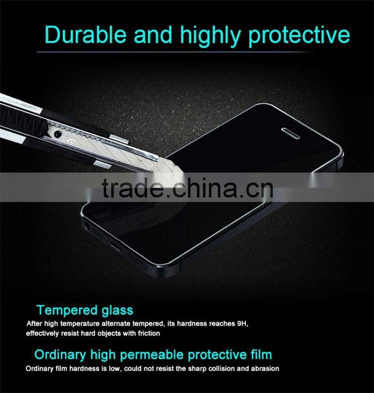 High transparency 3D caved high-end premium tempered glass screen protector for galaxy s7 edge