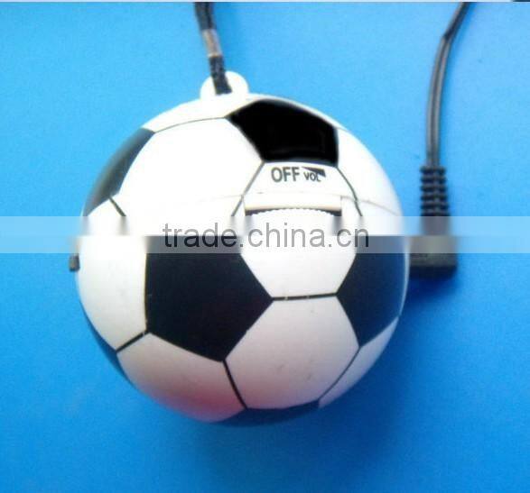 Mini AM FM football shape radio