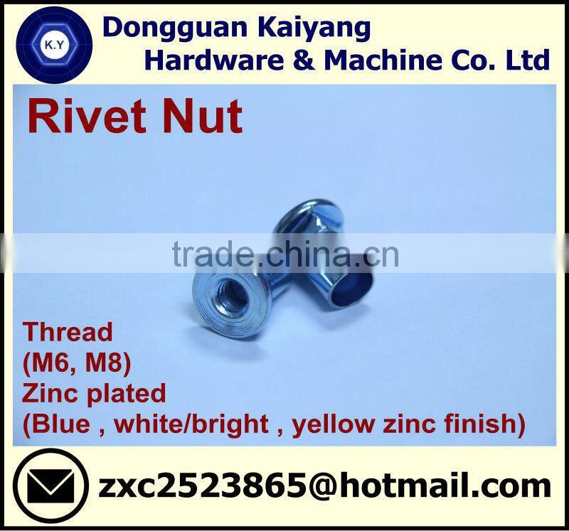 M6 Wood Insert Nut/ Insert Nut with flange